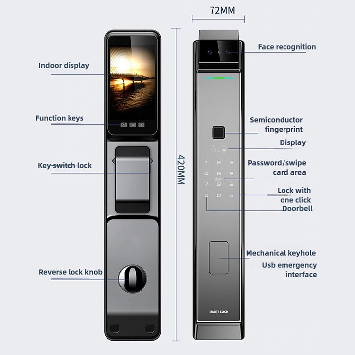 f017 face recognition lock